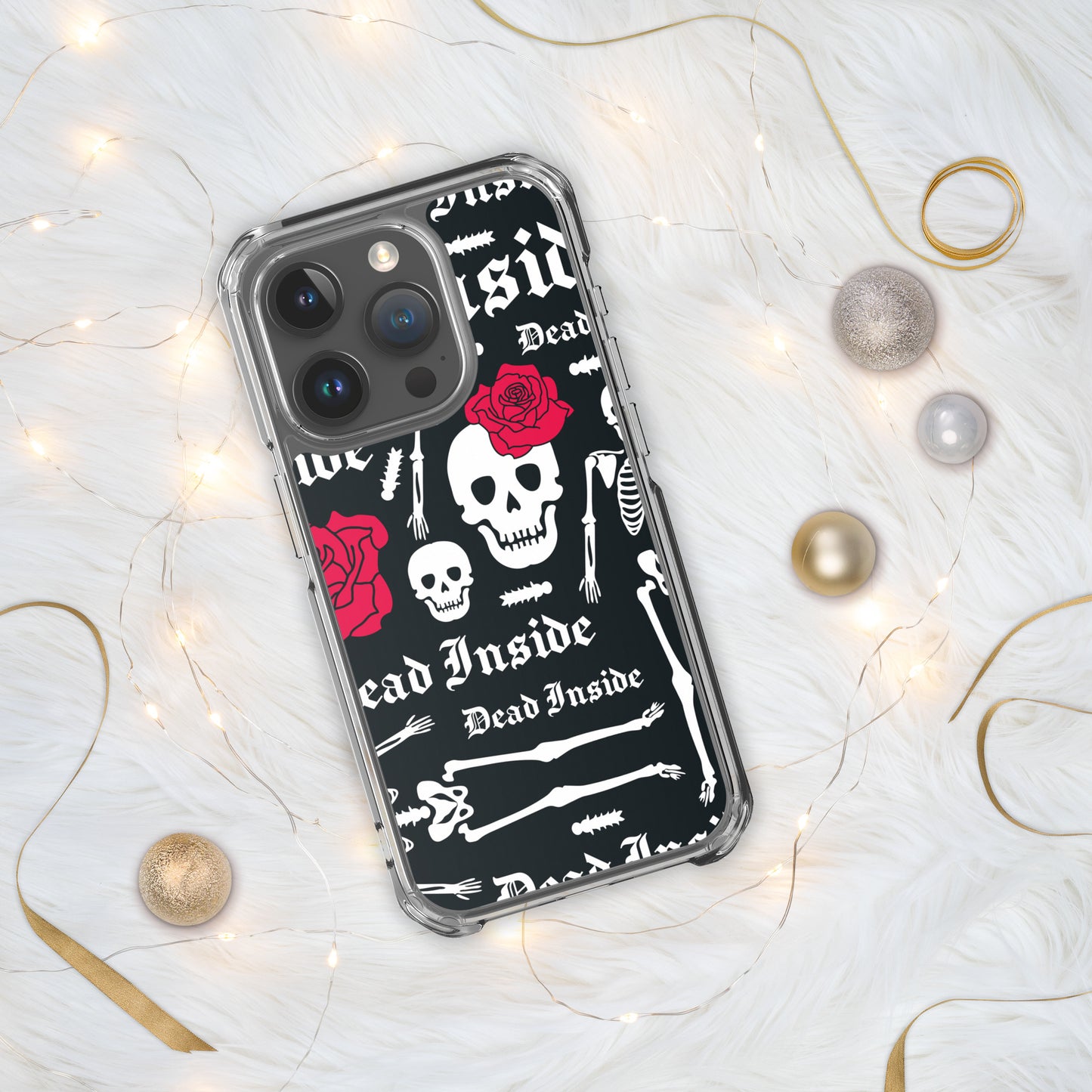 DEAD INSIDE Clear Case for iPhone®