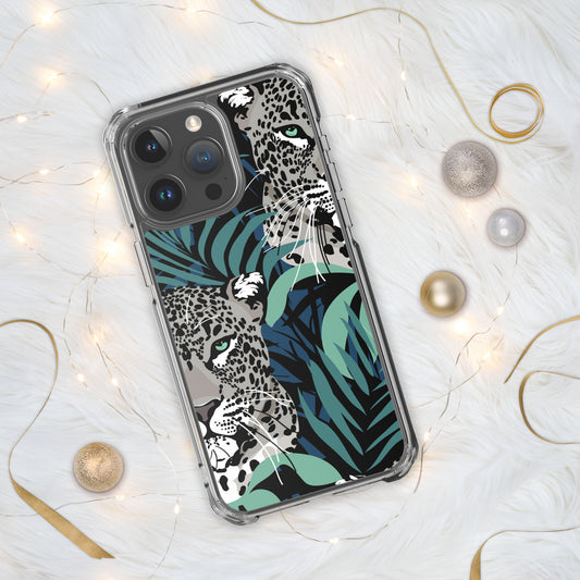 Leopard Clear Case for iPhone®