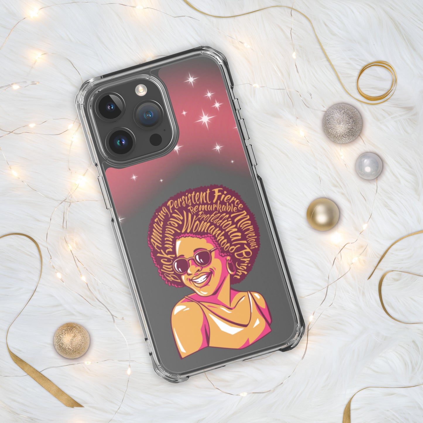 Woman Art Clear Case for iPhone®