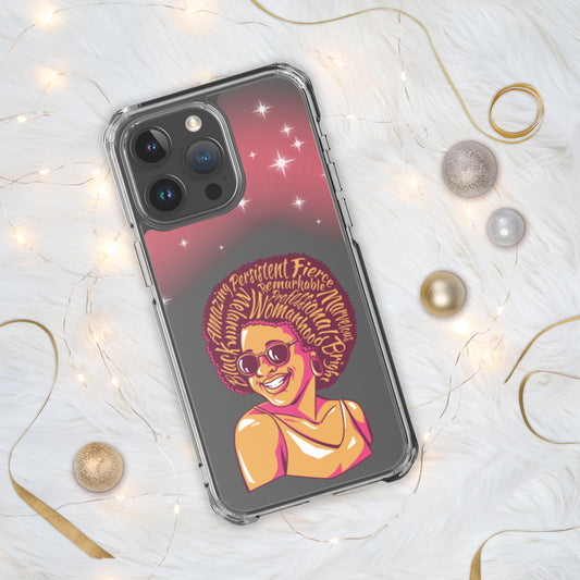 Woman Art Clear Case for iPhone®