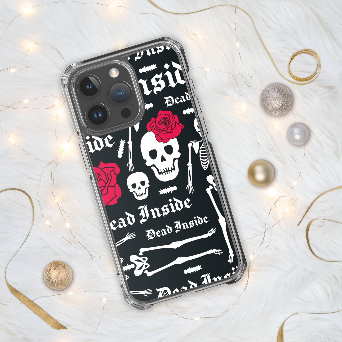 DEAD INSIDE Clear Case for iPhone®