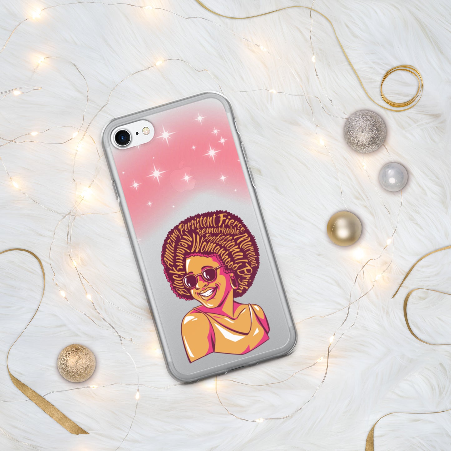 Woman Art Clear Case for iPhone®