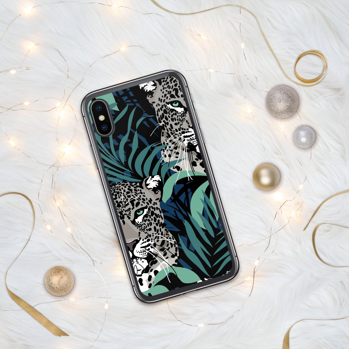 Leopard Clear Case for iPhone®