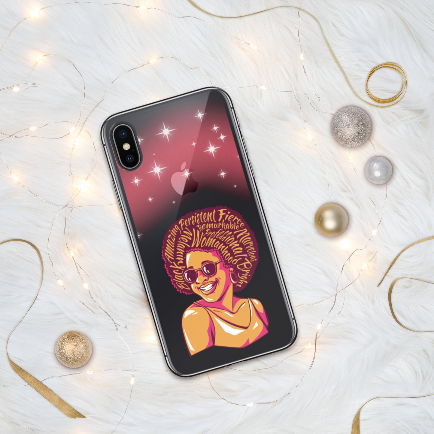 Woman Art Clear Case for iPhone®