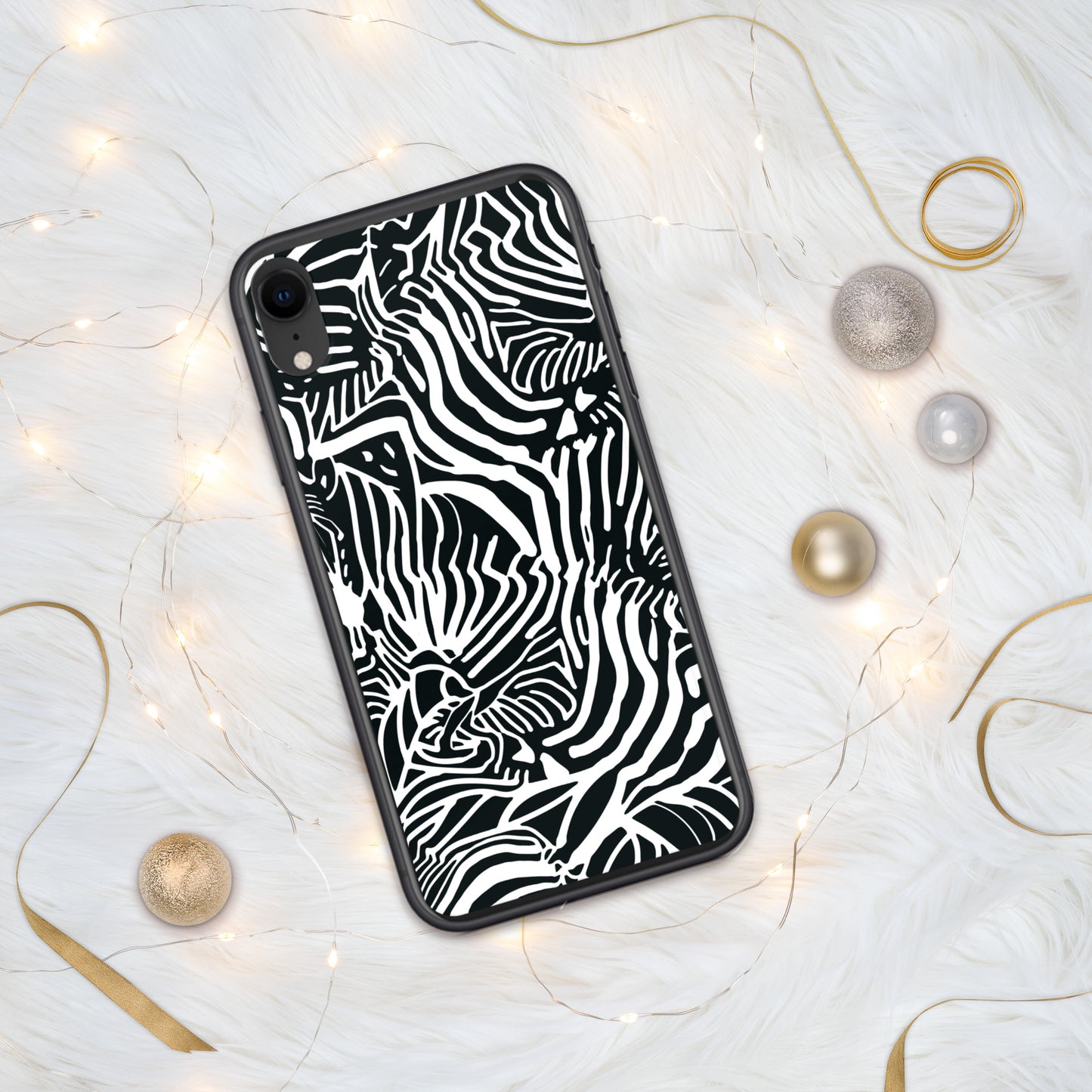 Zebra Print Clear Case for iPhone®