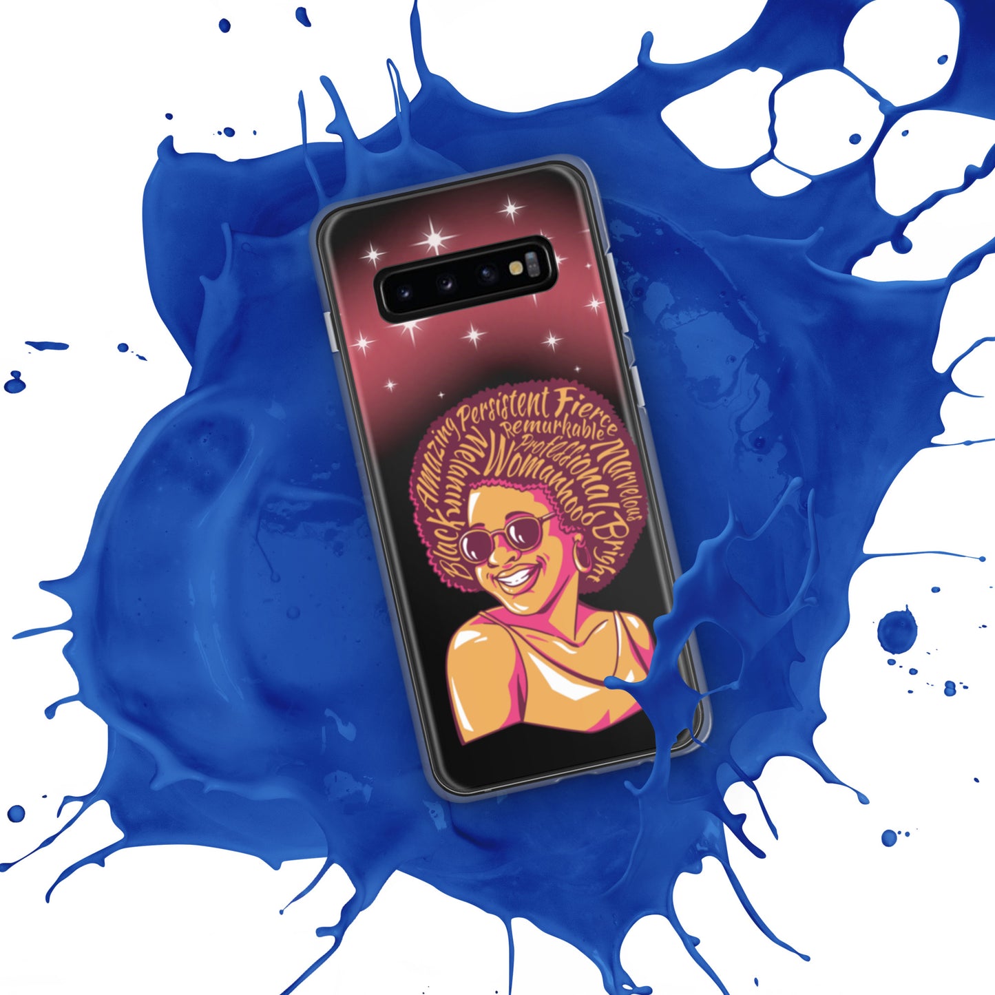 Woman Art Clear Case for Samsung®
