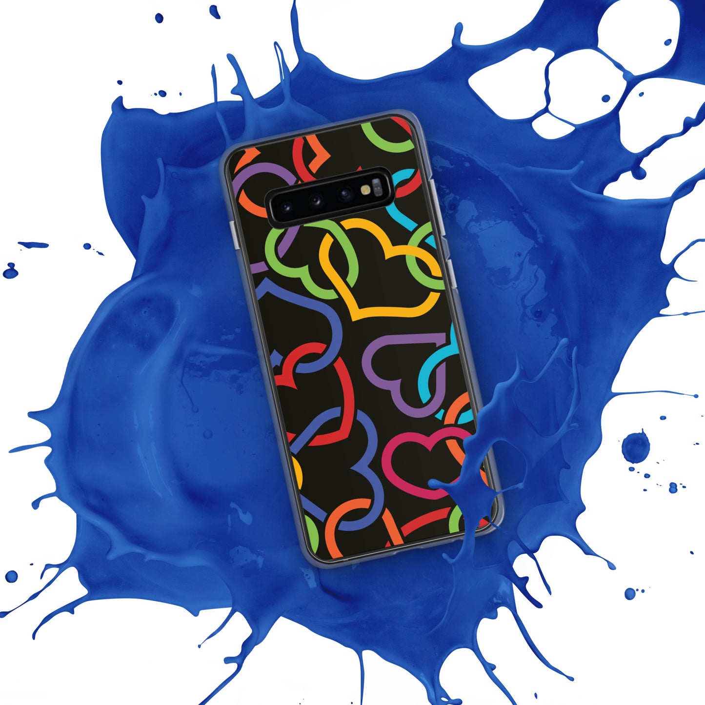 Colorful Hearts Clear Case for Samsung®