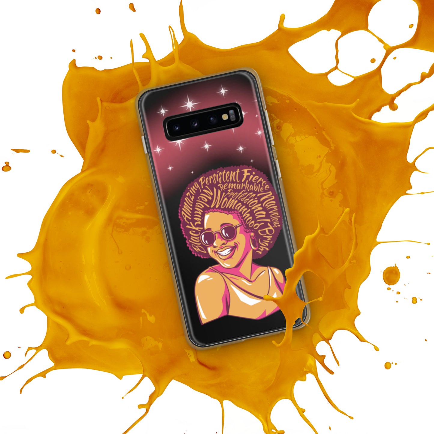 Woman Art Clear Case for Samsung®