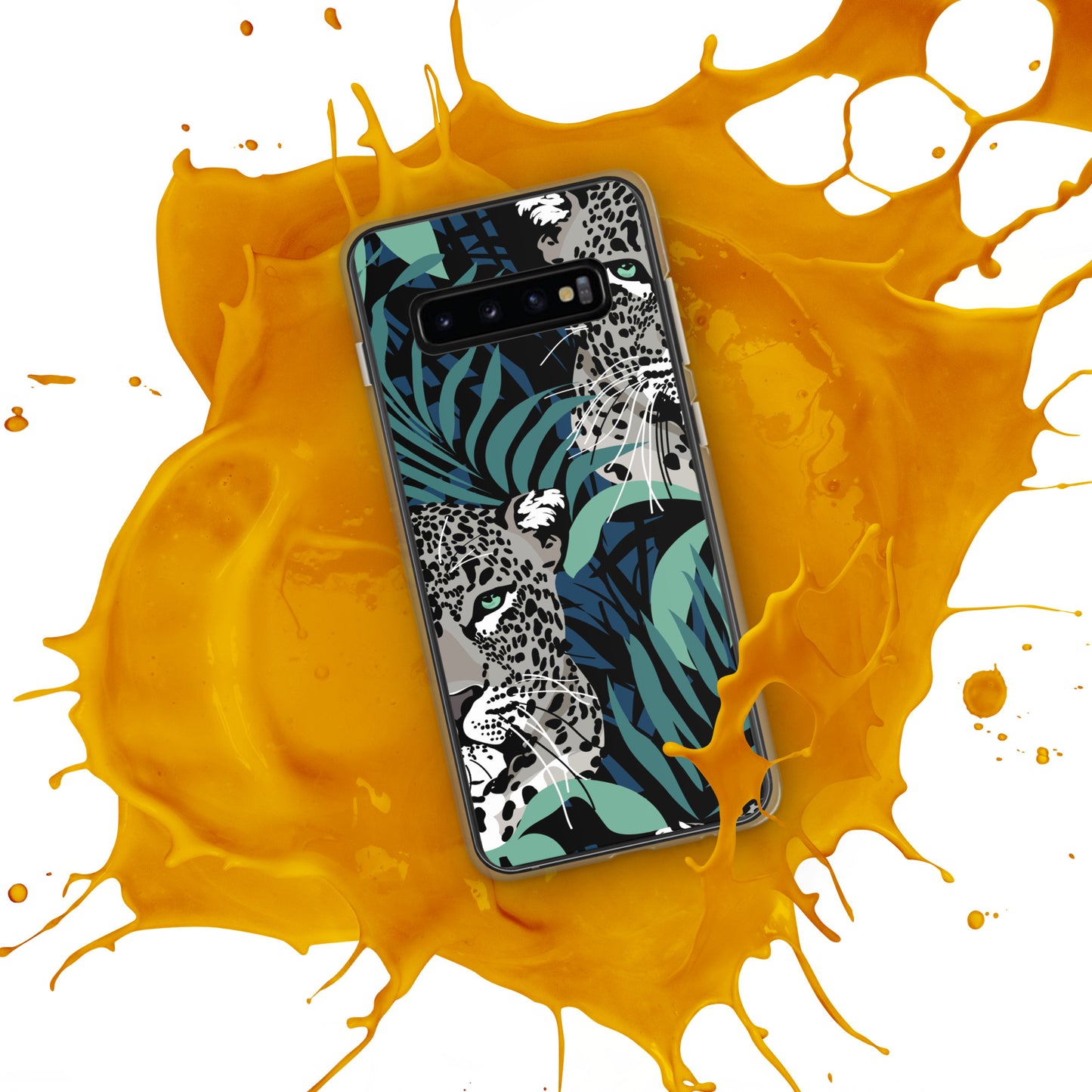 Leopard Clear Case for Samsung®