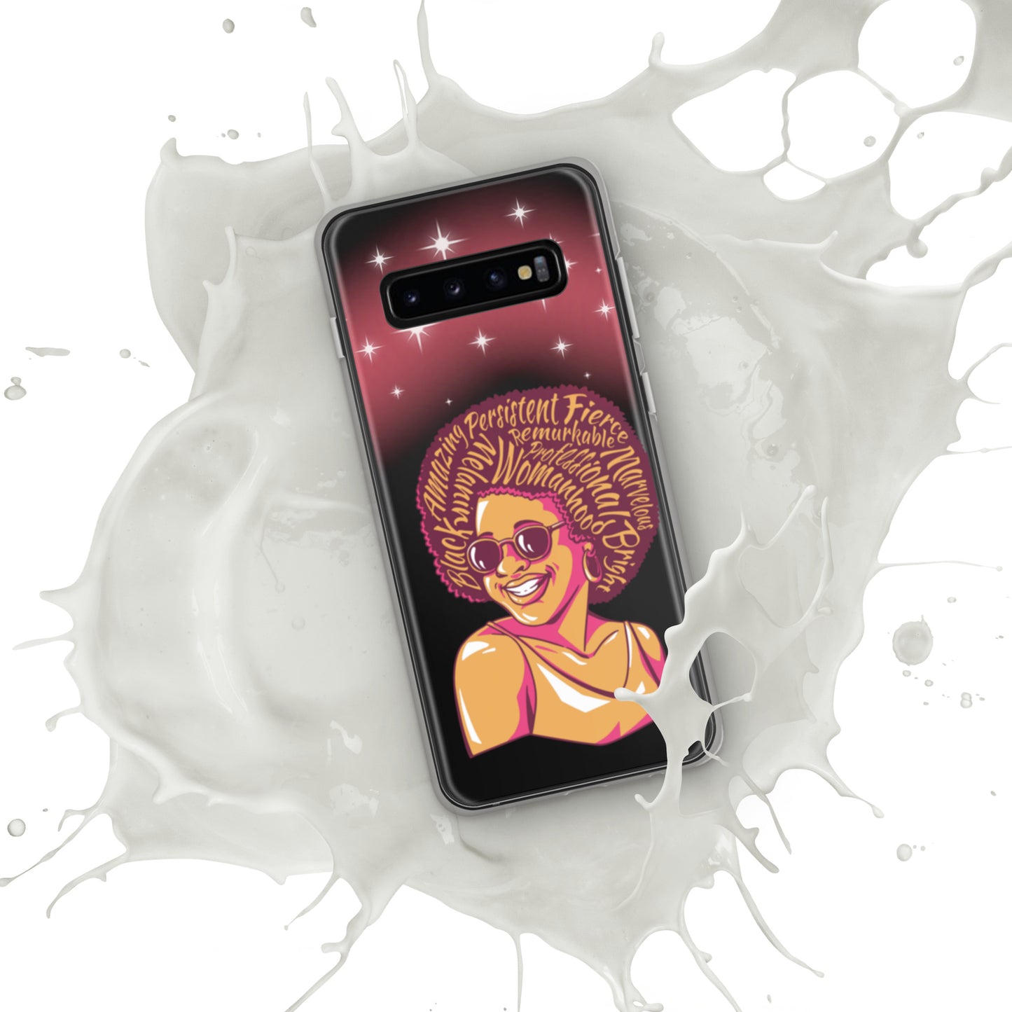 Woman Art Clear Case for Samsung®