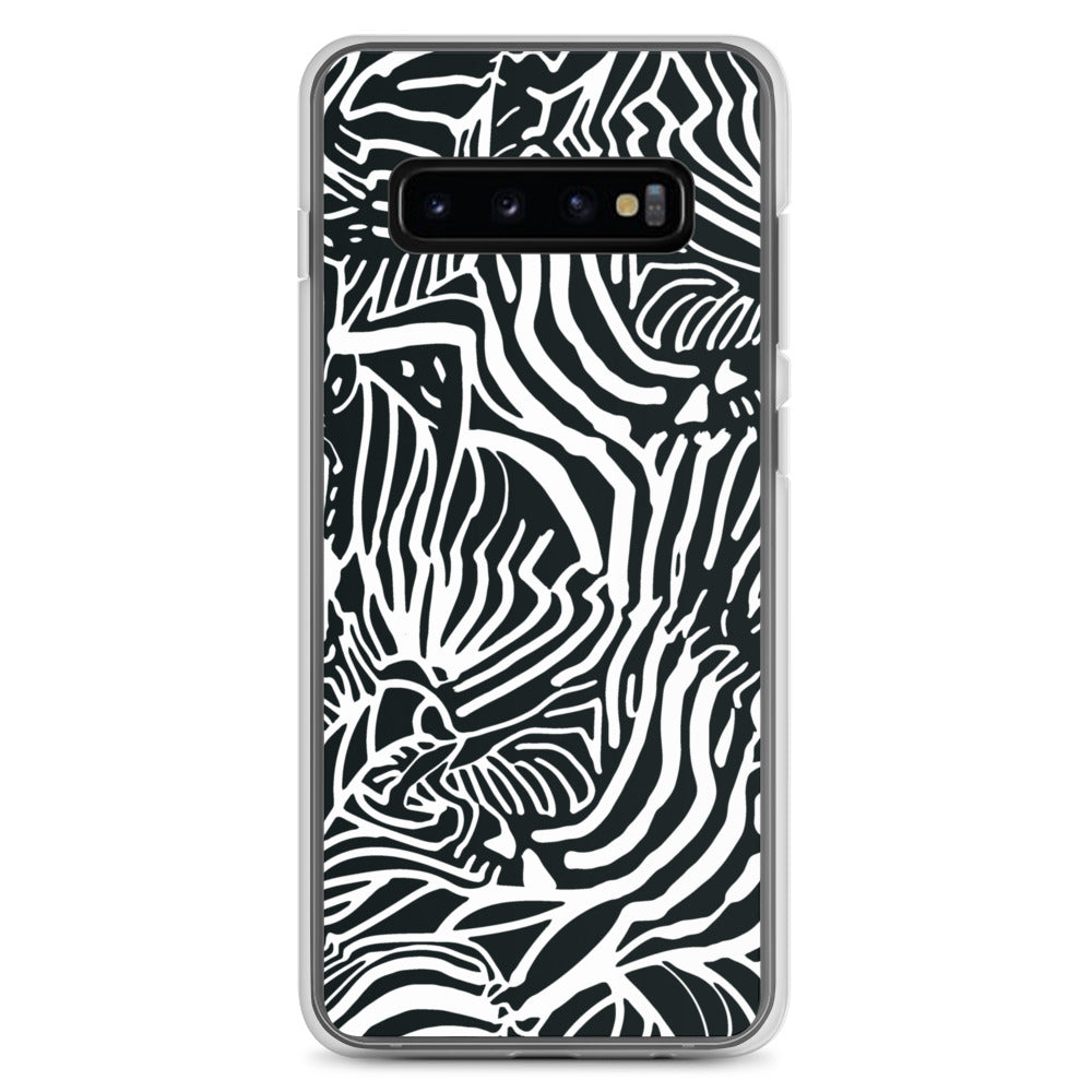 Zebra Print Clear Case for Samsung®