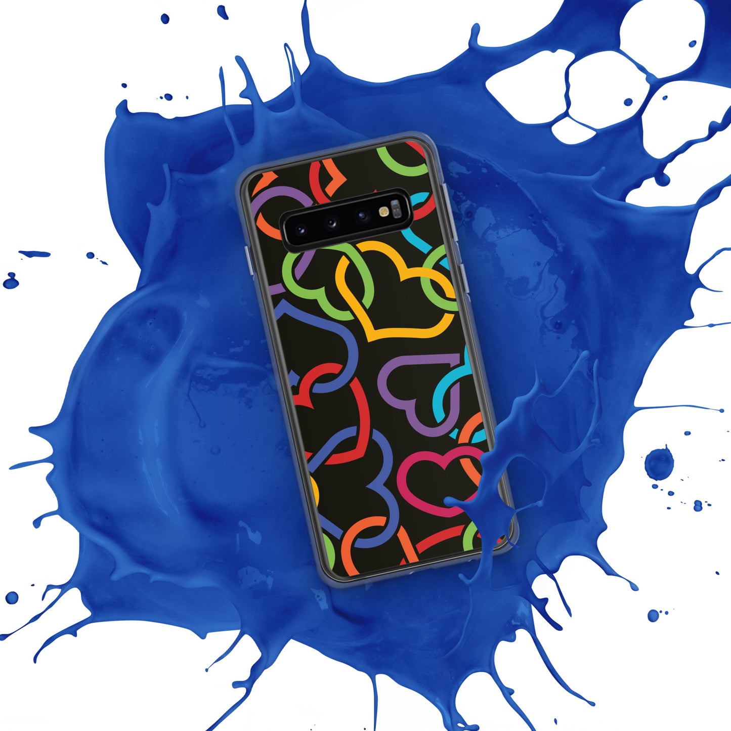 Colorful Hearts Clear Case for Samsung®