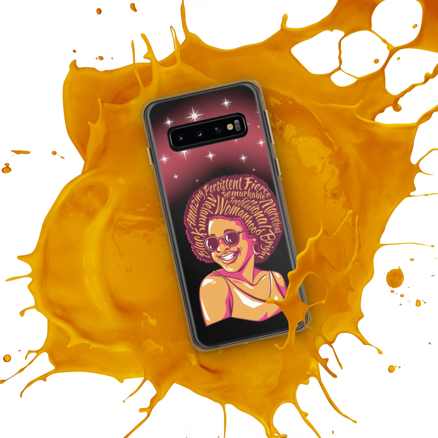 Woman Art Clear Case for Samsung®