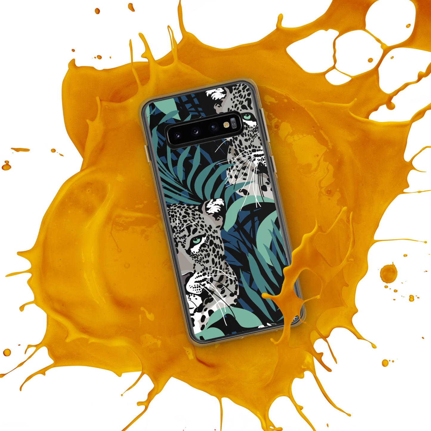 Leopard Clear Case for Samsung®