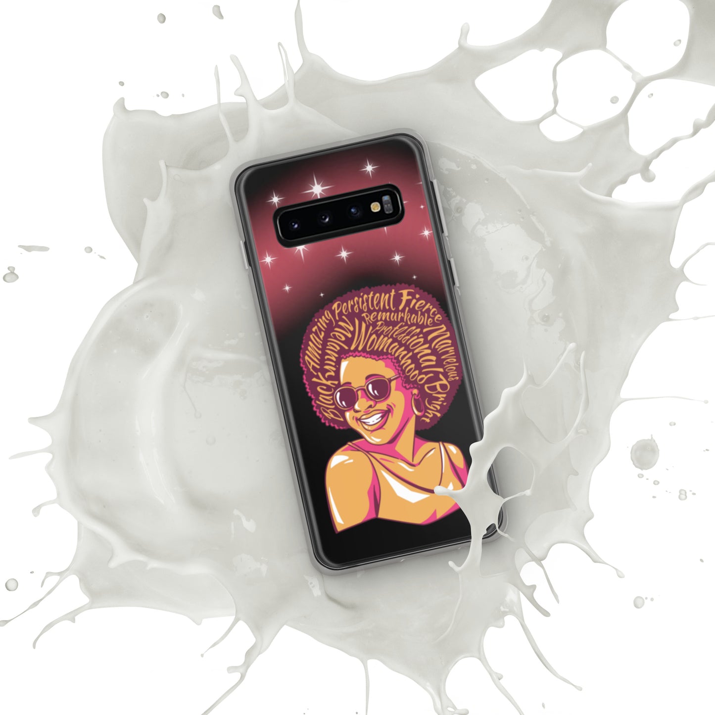 Woman Art Clear Case for Samsung®