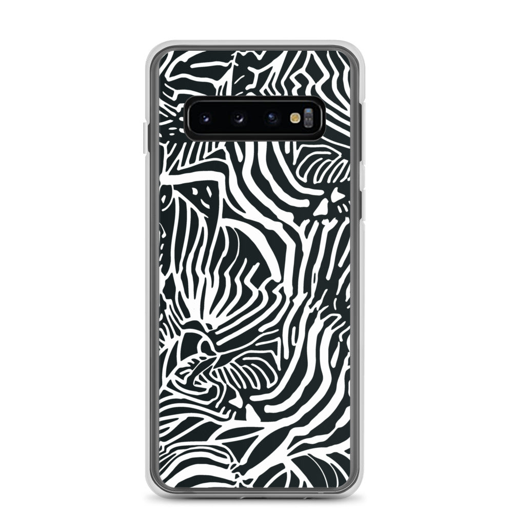 Zebra Print Clear Case for Samsung®