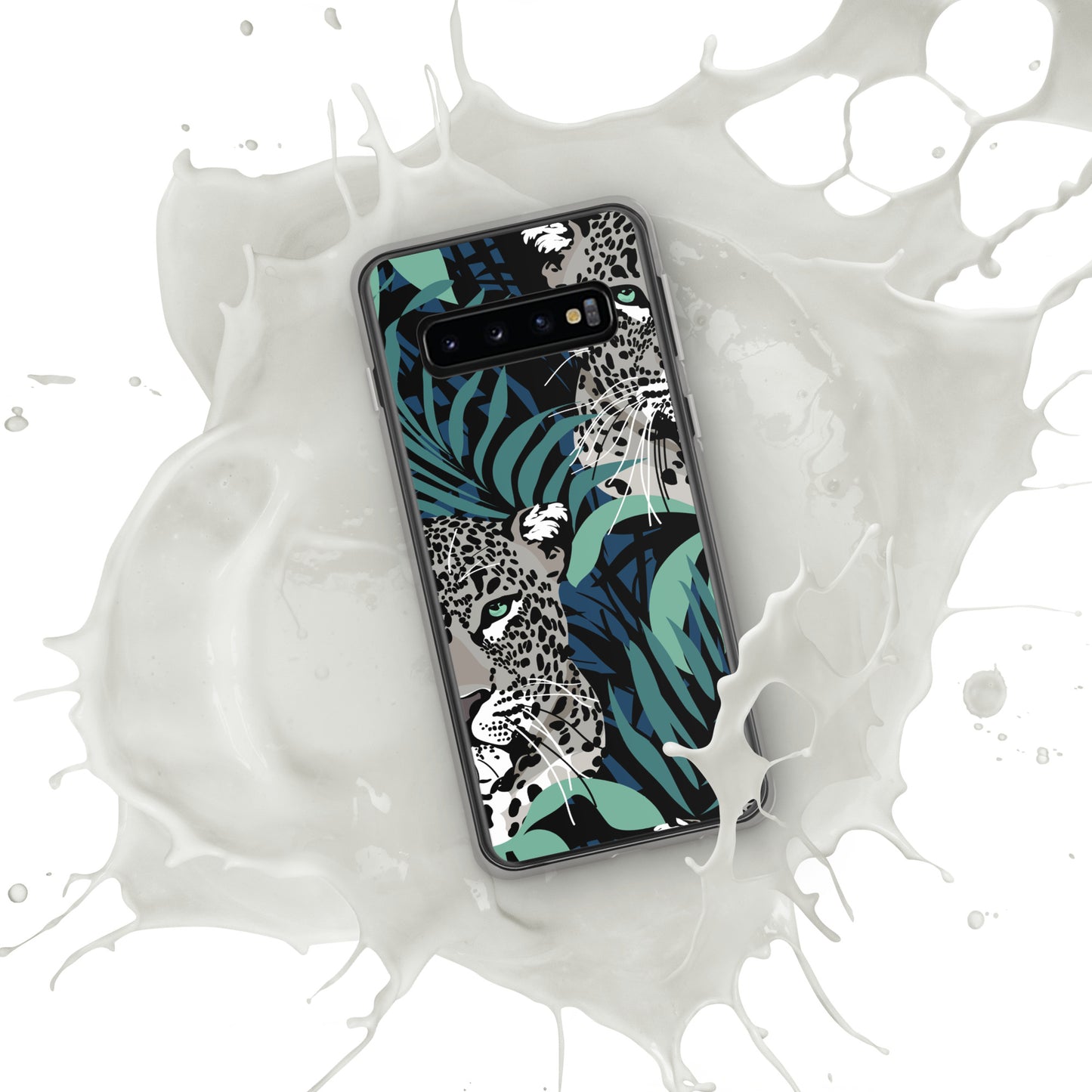 Leopard Clear Case for Samsung®