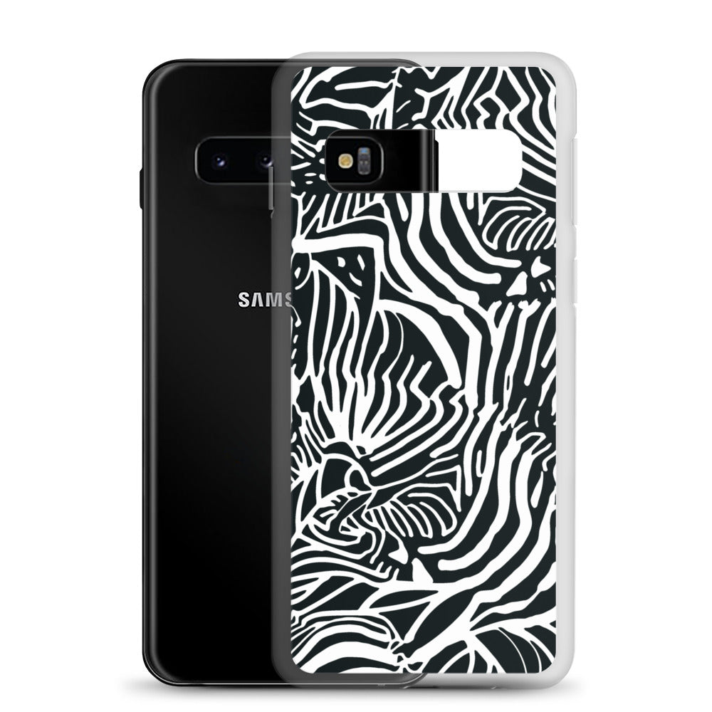 Zebra Print Clear Case for Samsung®