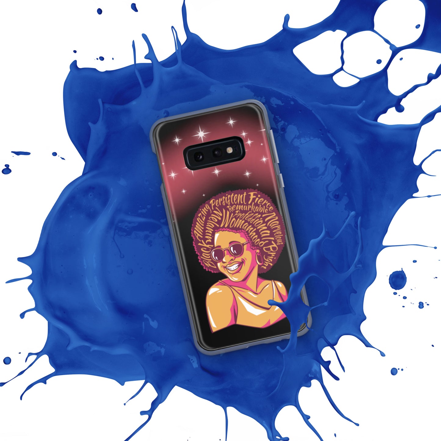 Woman Art Clear Case for Samsung®