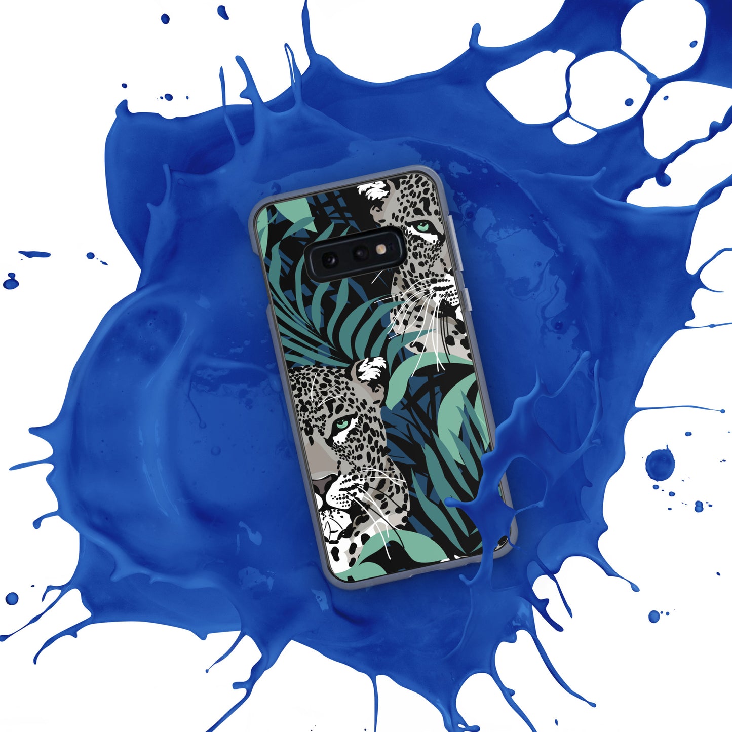 Leopard Clear Case for Samsung®