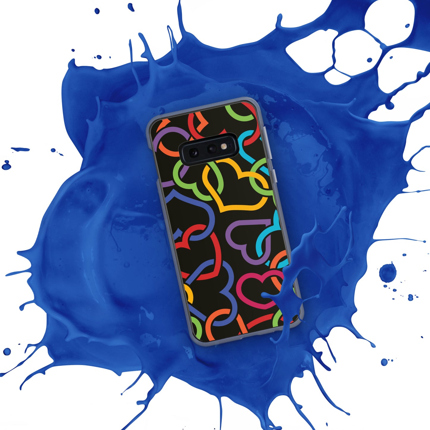 Colorful Hearts Clear Case for Samsung®
