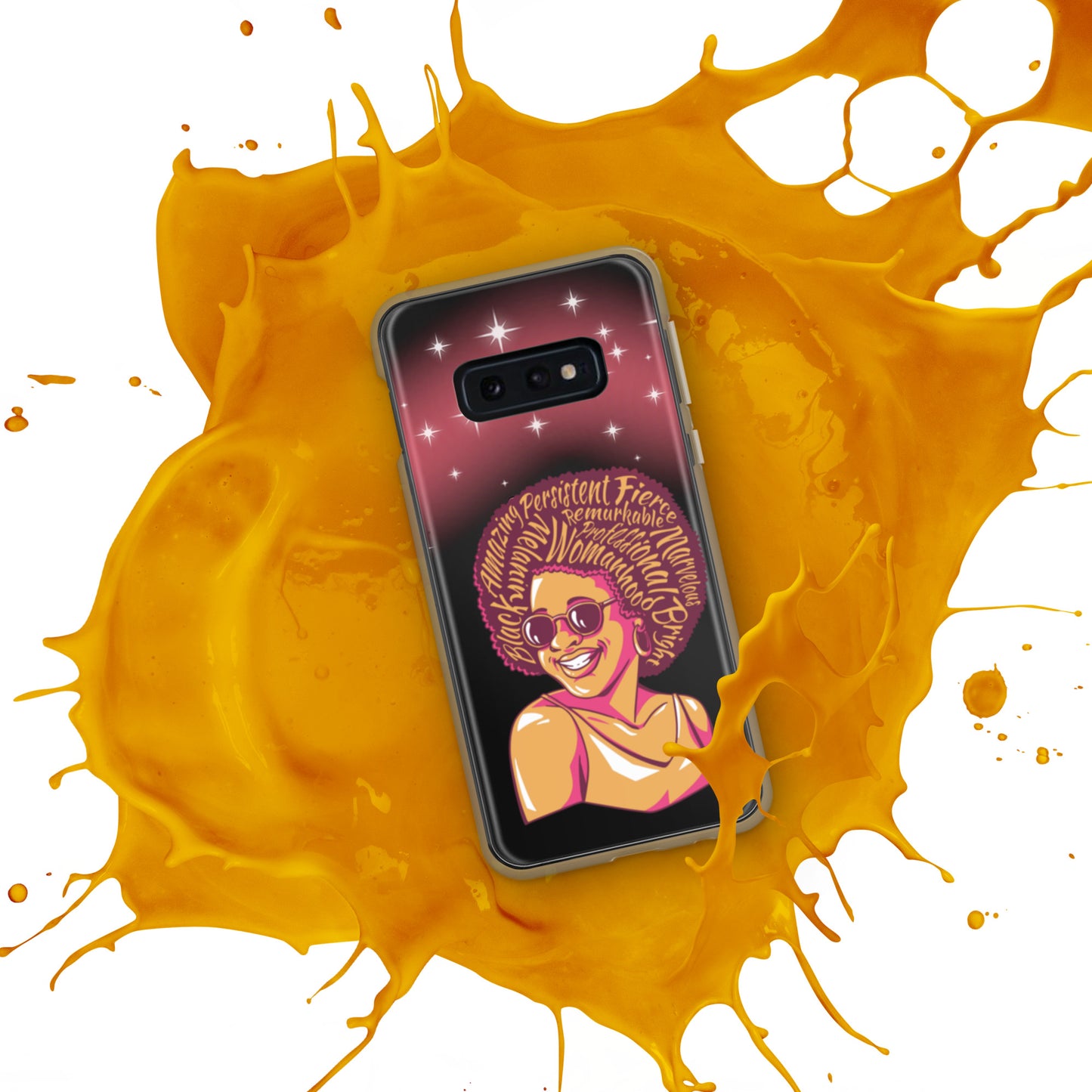Woman Art Clear Case for Samsung®