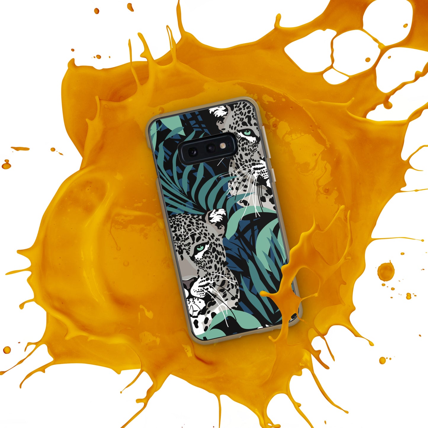 Leopard Clear Case for Samsung®