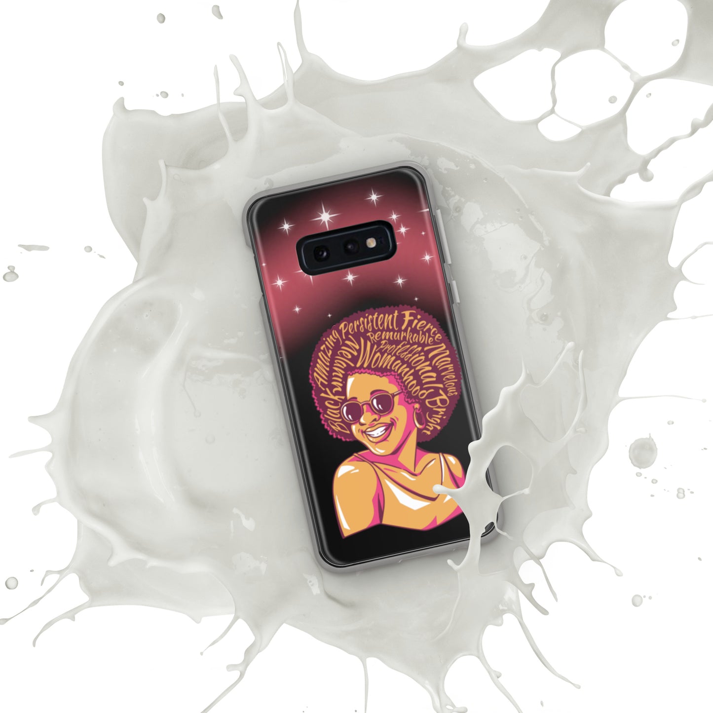 Woman Art Clear Case for Samsung®
