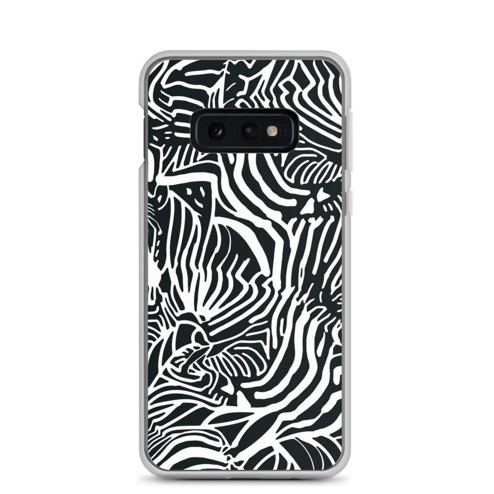 Zebra Print Clear Case for Samsung®