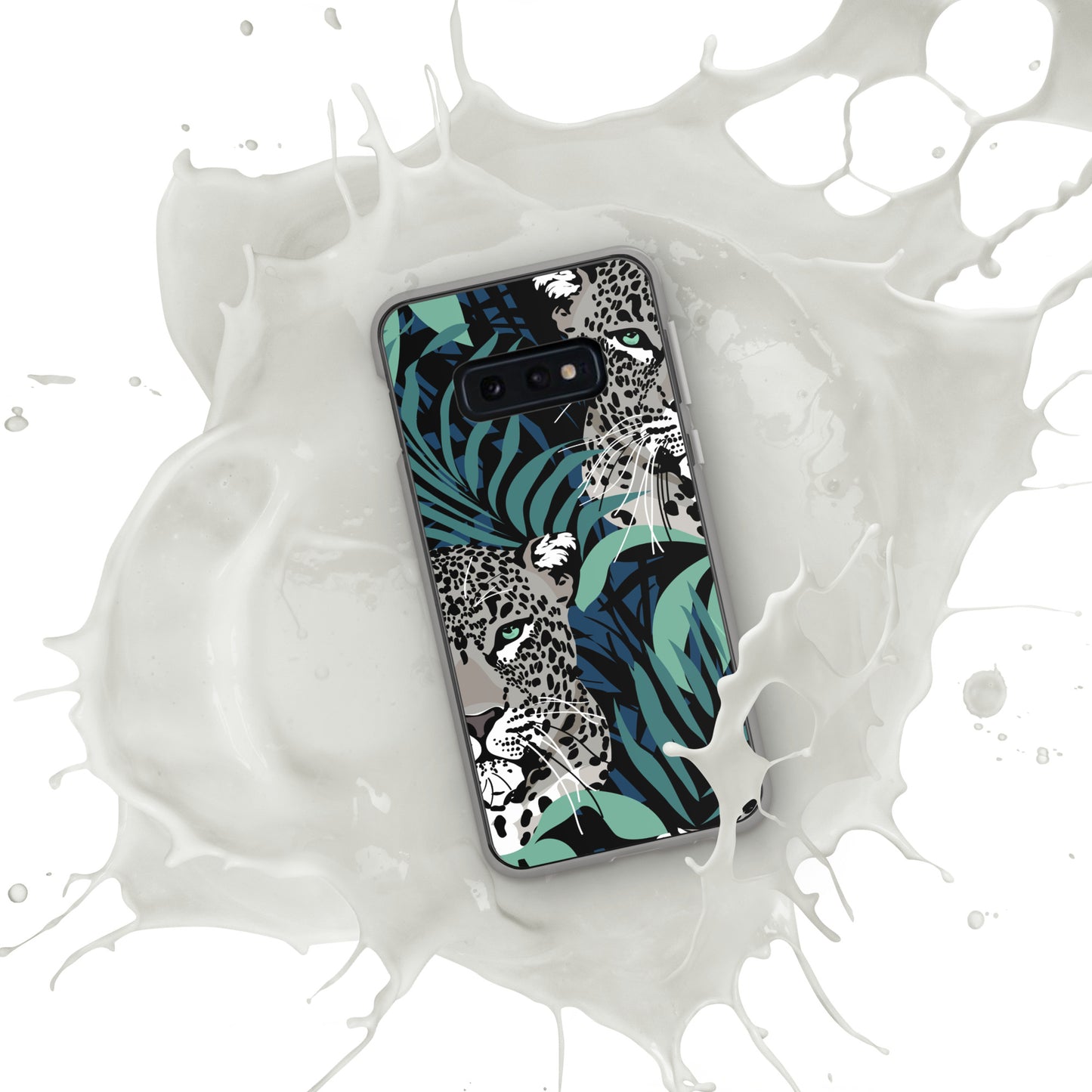 Leopard Clear Case for Samsung®