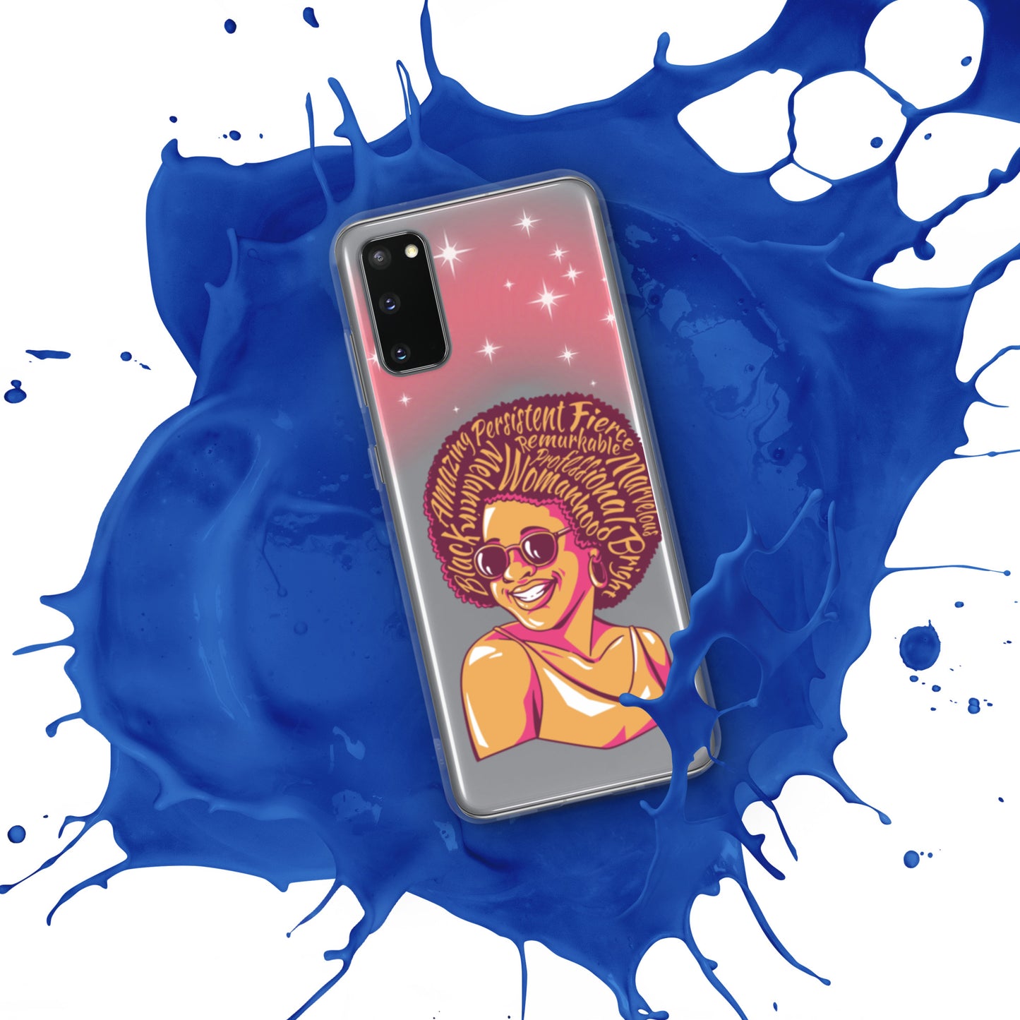 Woman Art Clear Case for Samsung®