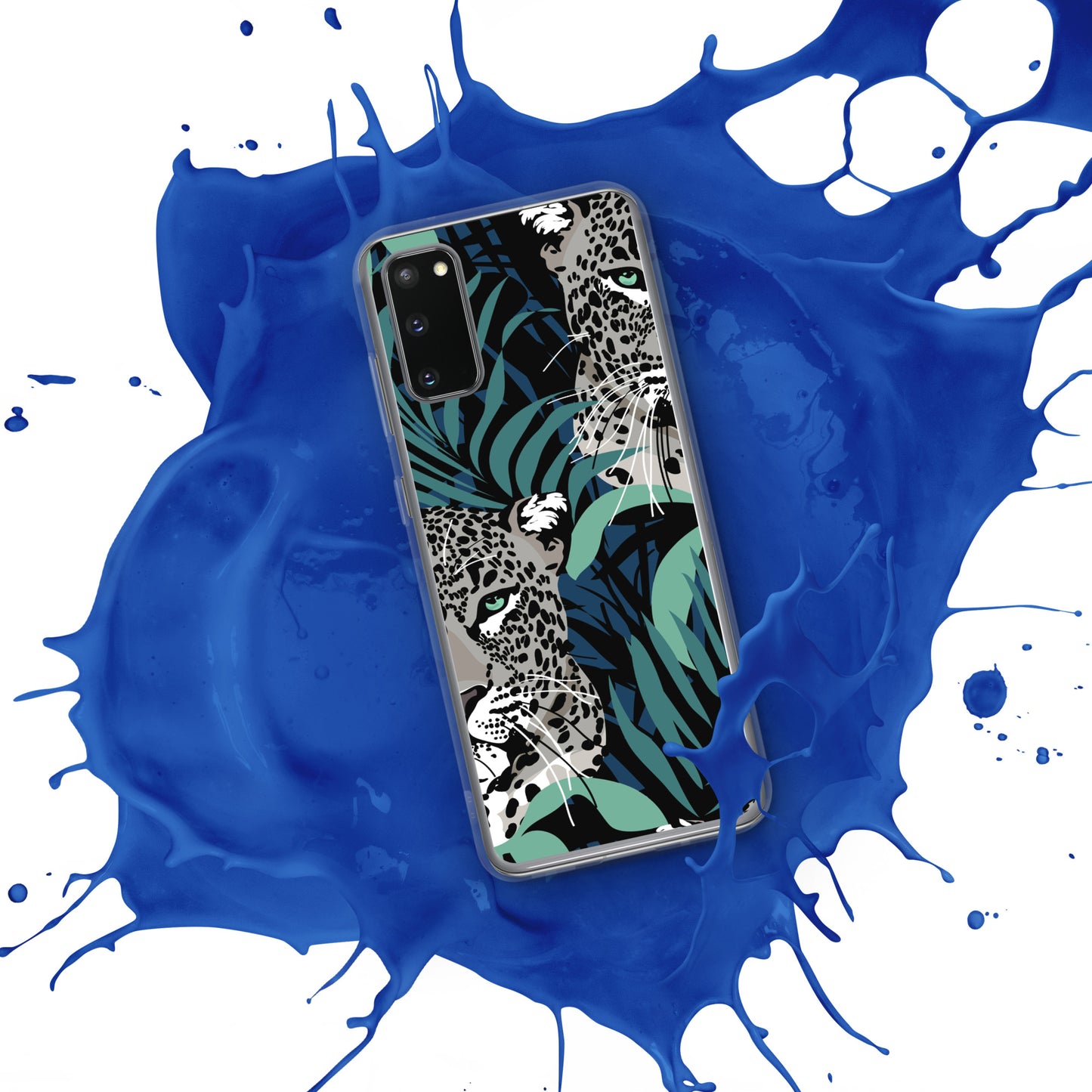 Leopard Clear Case for Samsung®