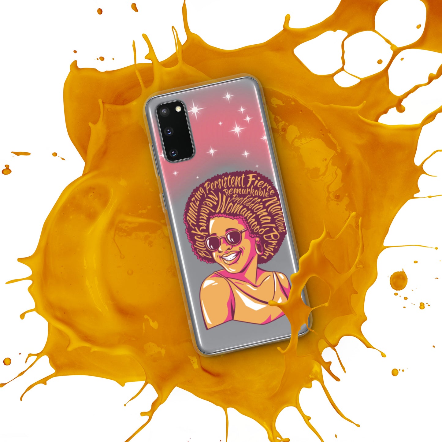 Woman Art Clear Case for Samsung®