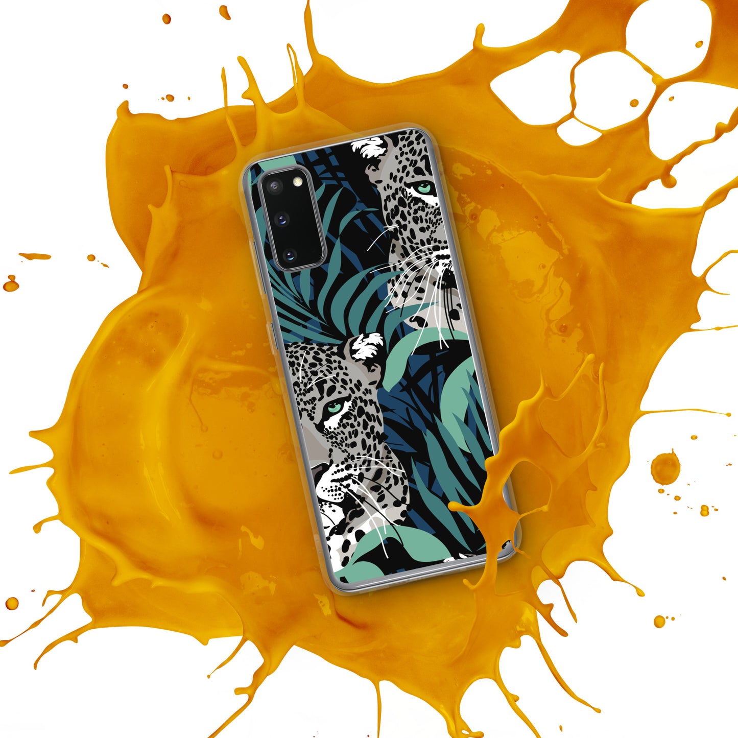 Leopard Clear Case for Samsung®
