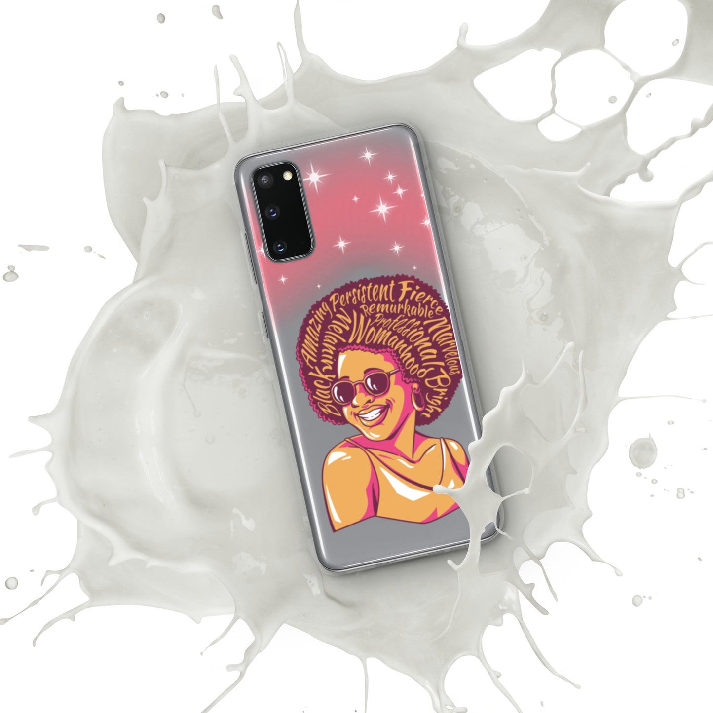 Woman Art Clear Case for Samsung®