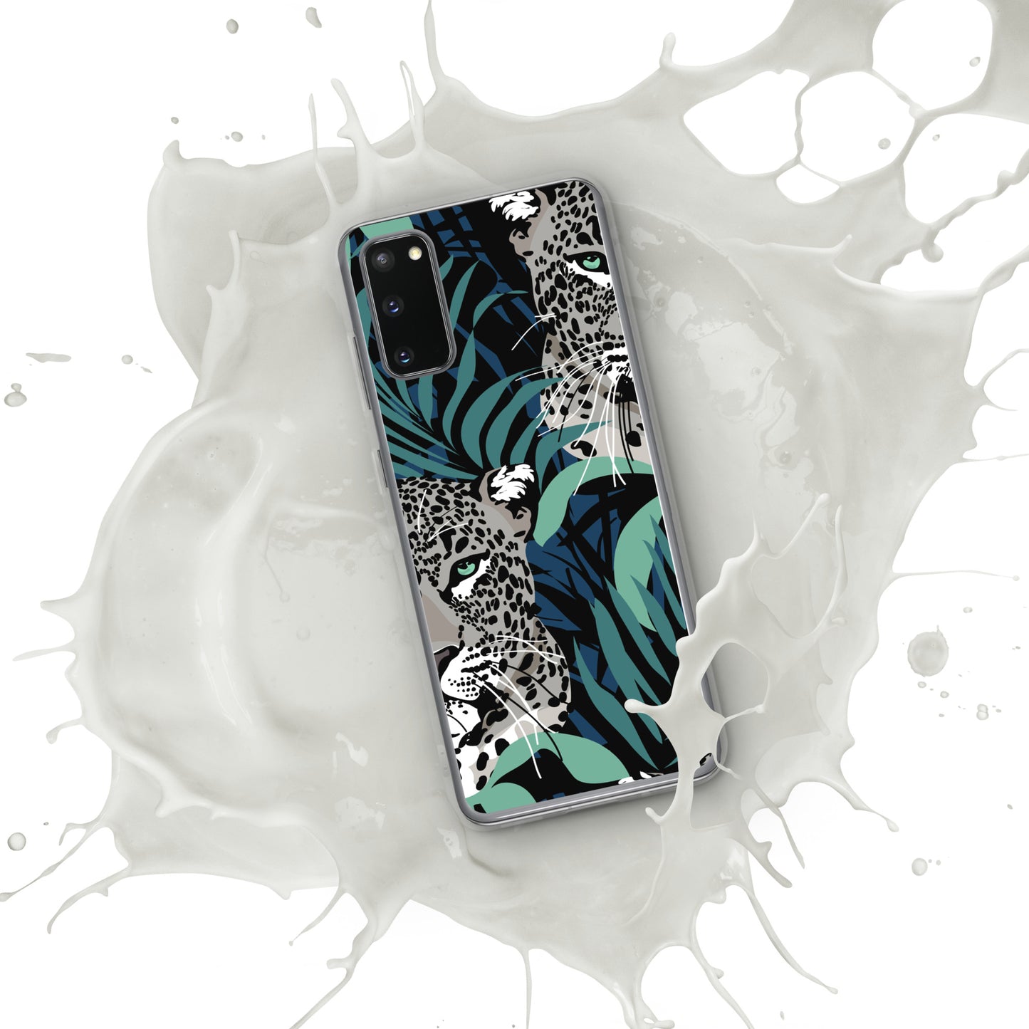Leopard Clear Case for Samsung®