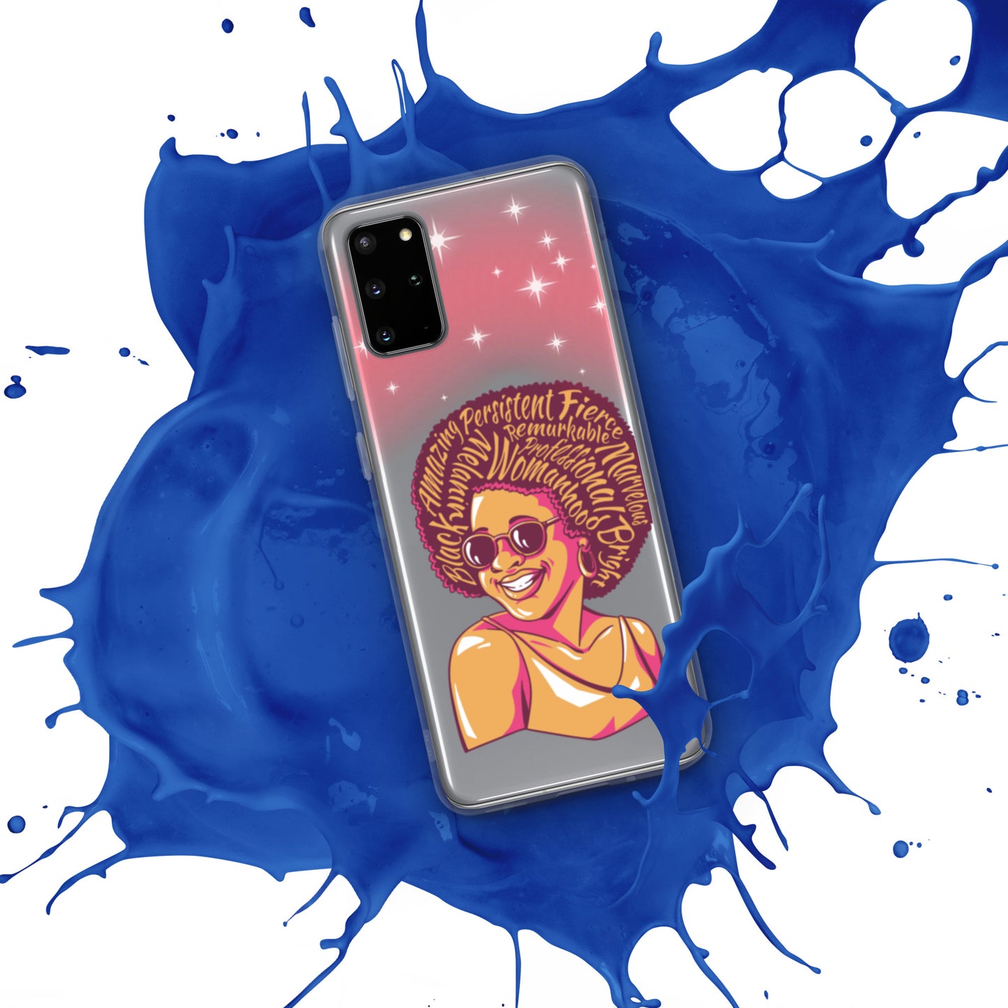 Woman Art Clear Case for Samsung®