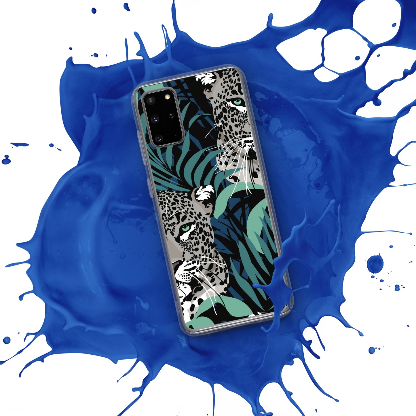 Leopard Clear Case for Samsung®