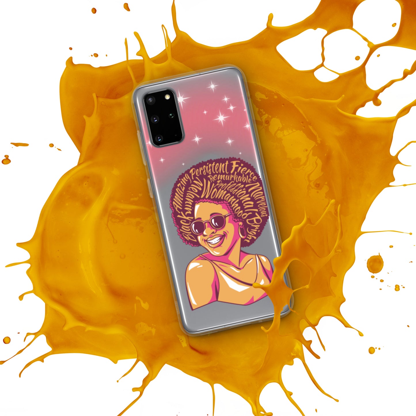 Woman Art Clear Case for Samsung®