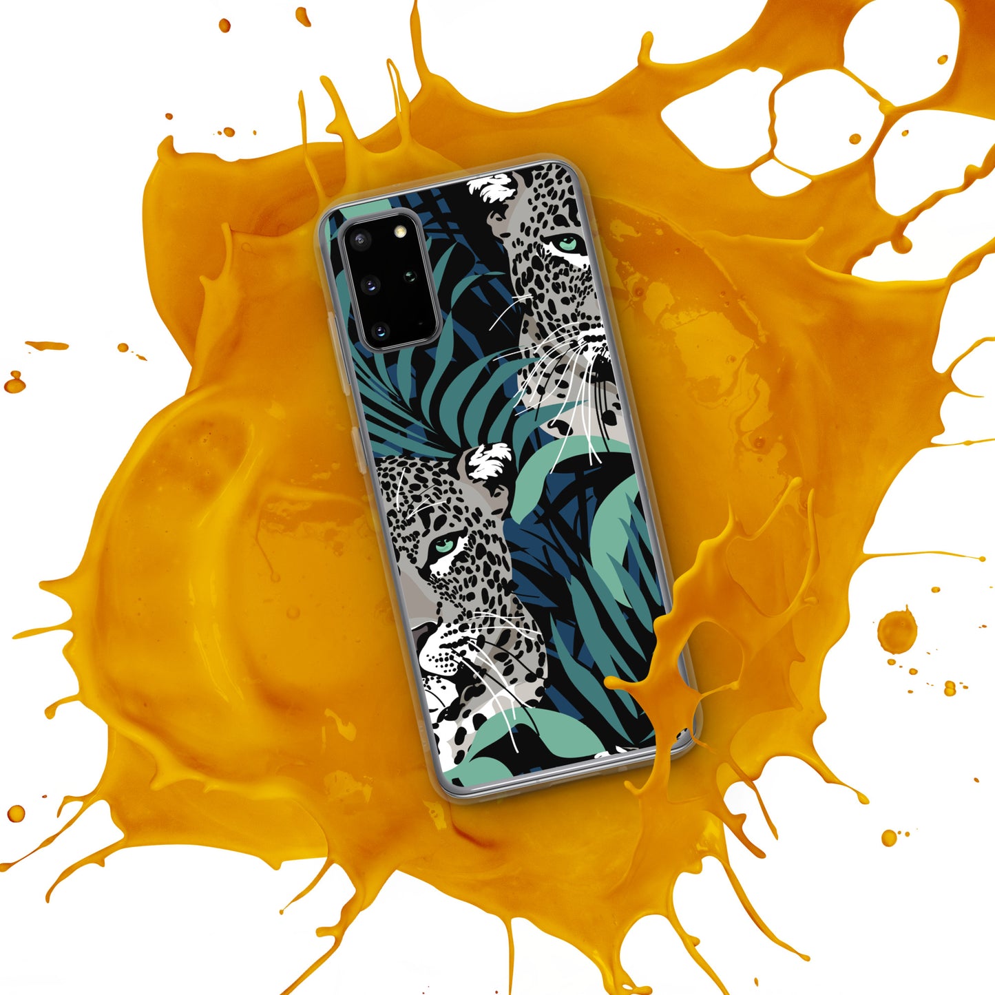 Leopard Clear Case for Samsung®