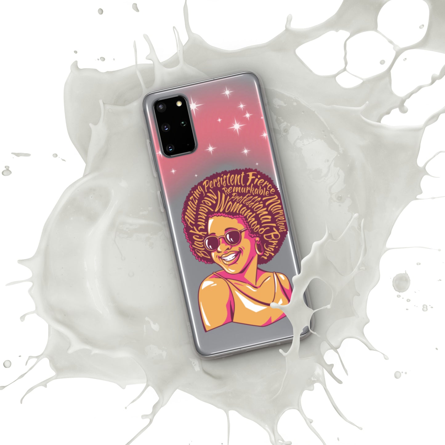 Woman Art Clear Case for Samsung®