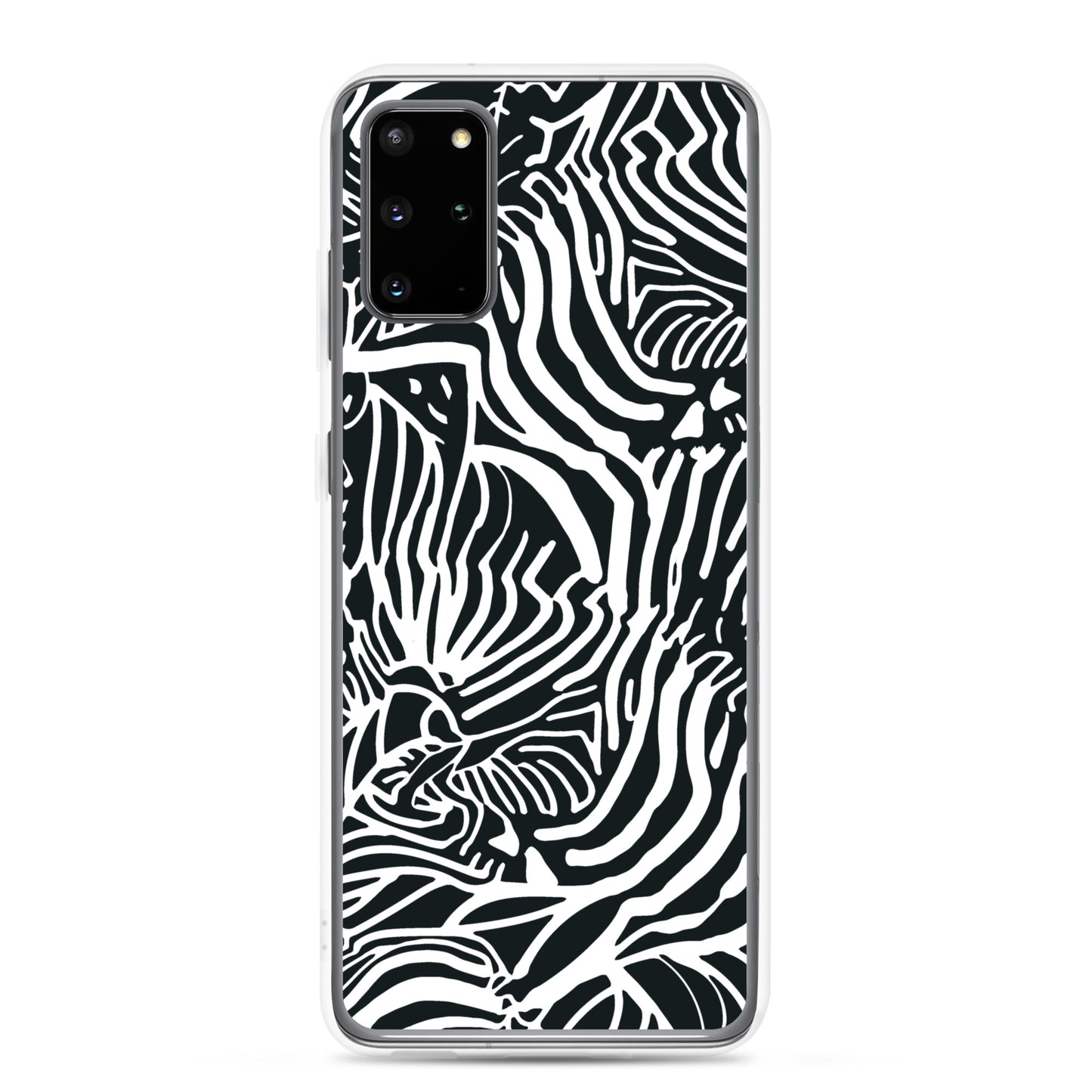Zebra Print Clear Case for Samsung®