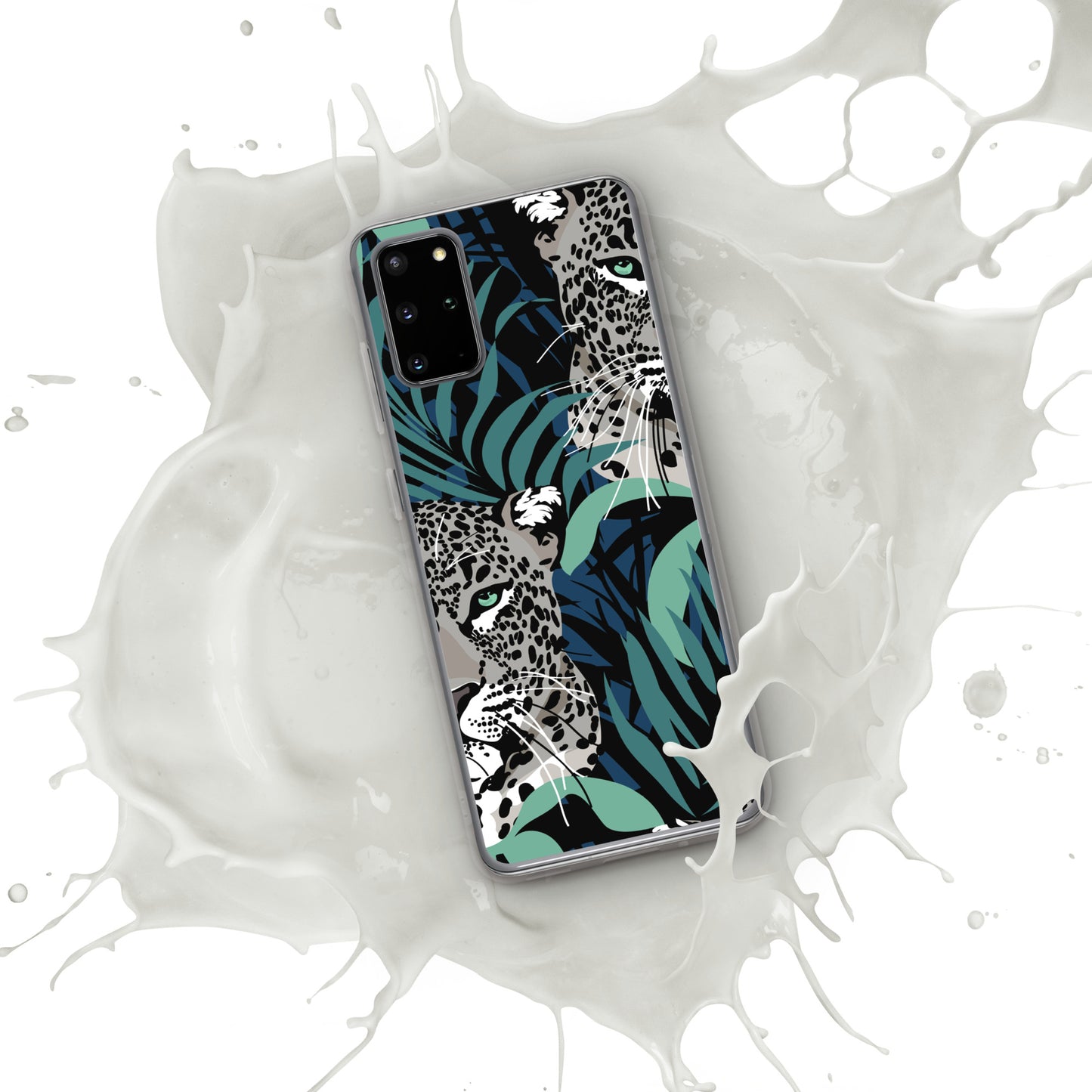 Leopard Clear Case for Samsung®