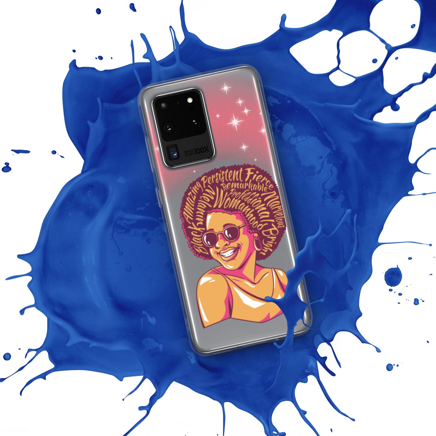 Woman Art Clear Case for Samsung®