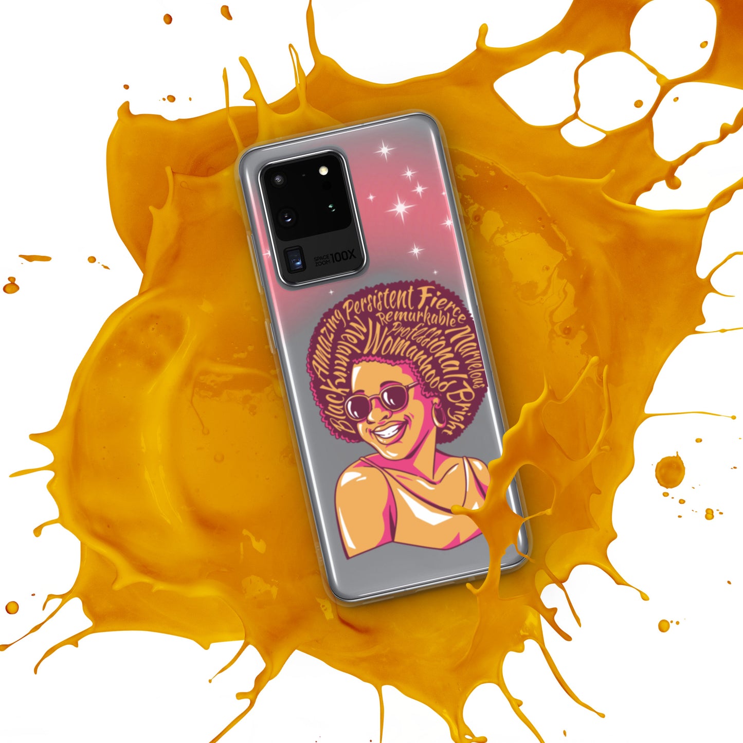 Woman Art Clear Case for Samsung®