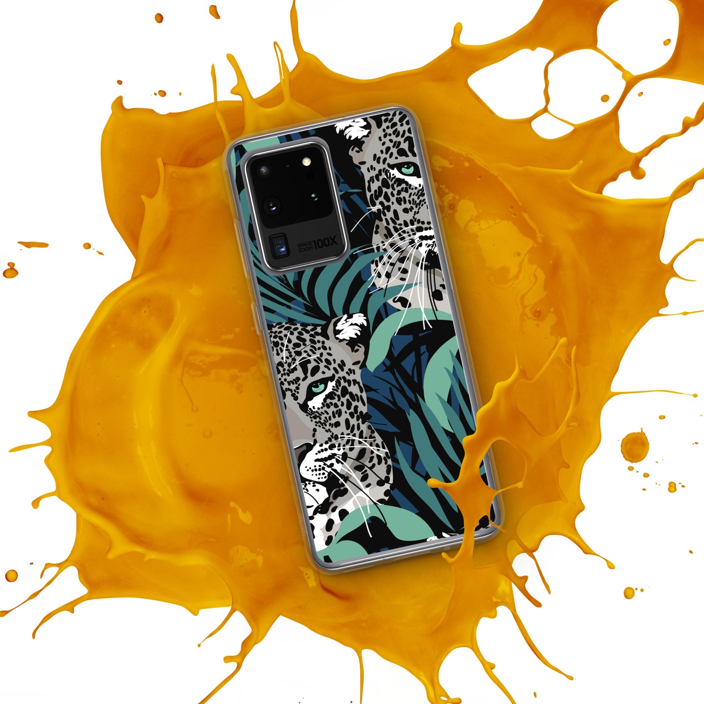 Leopard Clear Case for Samsung®