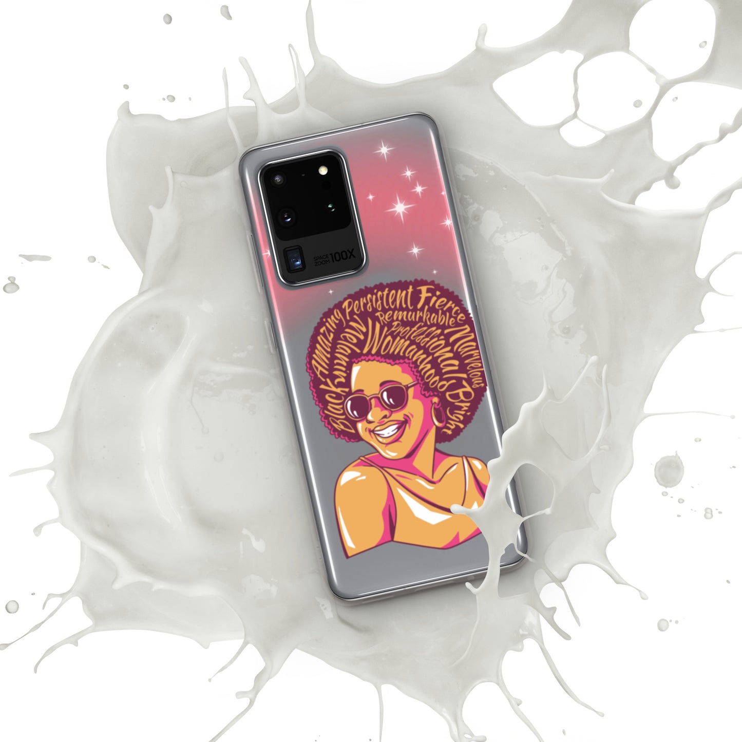 Woman Art Clear Case for Samsung®