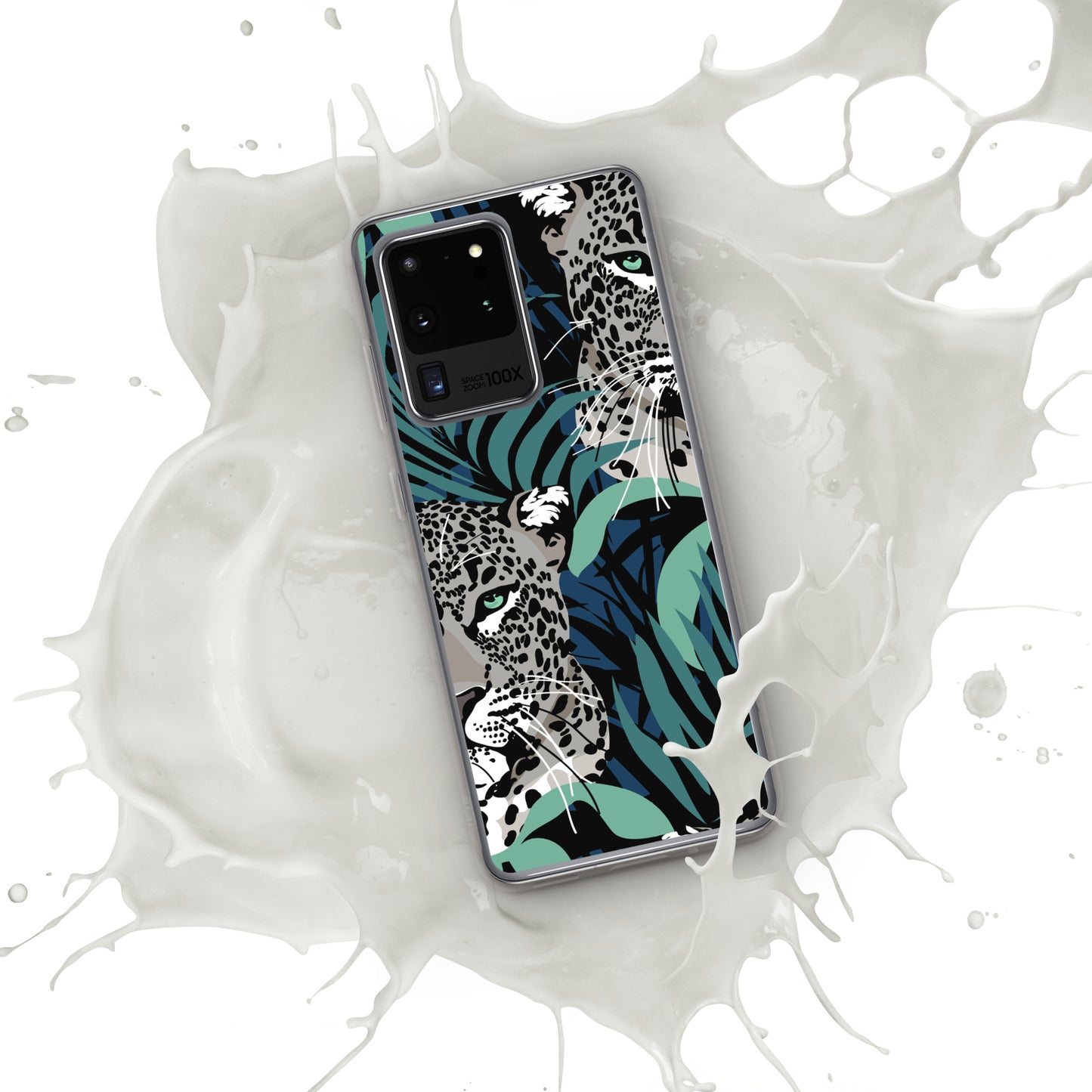 Leopard Clear Case for Samsung®