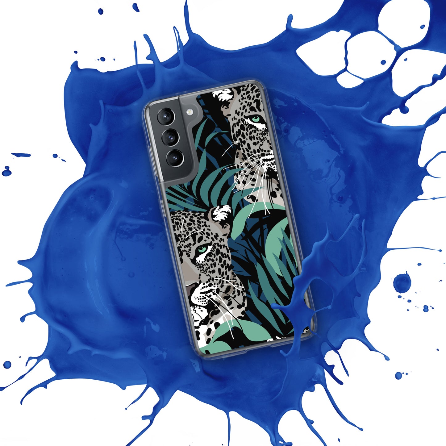 Leopard Clear Case for Samsung®