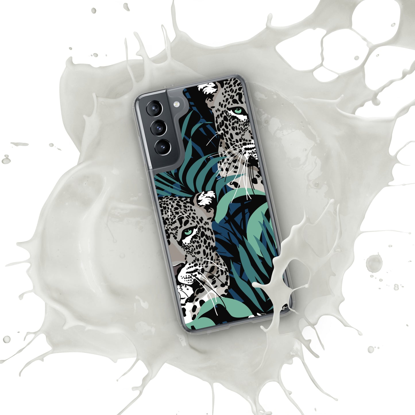 Leopard Clear Case for Samsung®